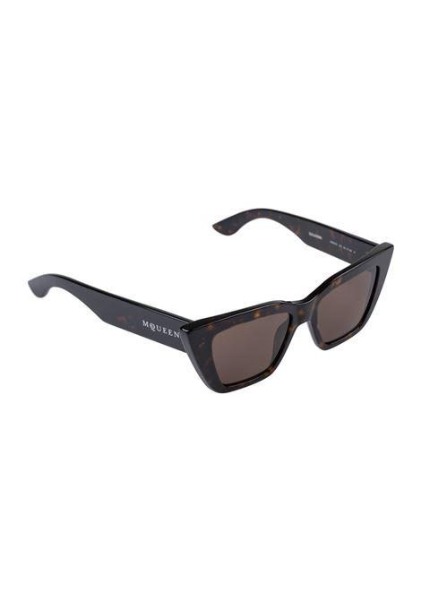 Occhiali Da Sole Cat Eye Havana ALEXANDER MCQUEEN | 821692-J07492305